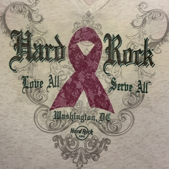 3/$20✨Hard Rock Cafe Breast Cancer Awareness Washington DC - Picture 4 of 9